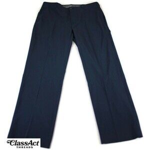 Ben Hogan Men’s Blue Golf Pant Flat Front Performance Stretch 36" X 30"